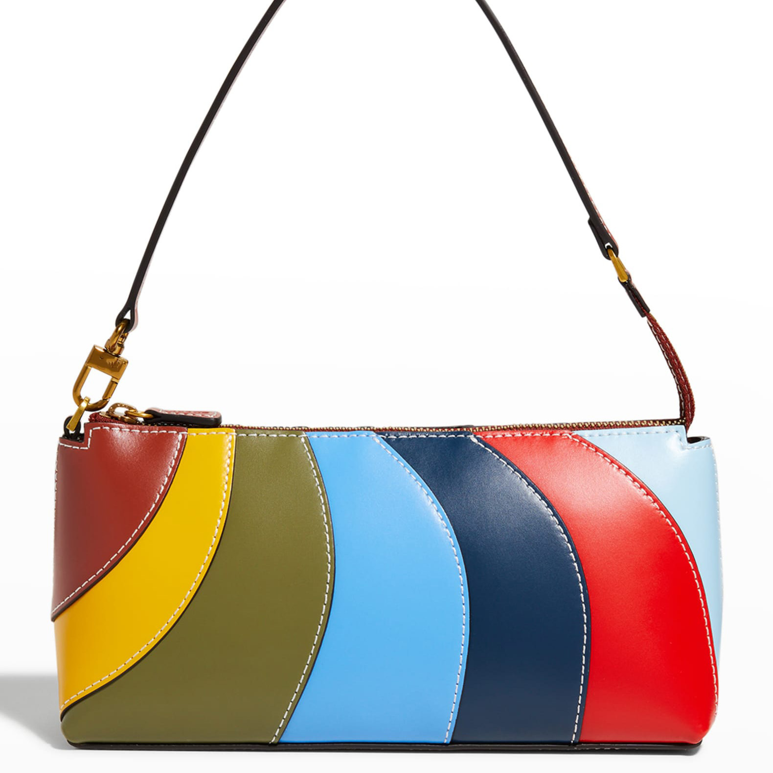 Women's Retro Contrast Shoulder Bag For Women Single Handbag_voghion.com