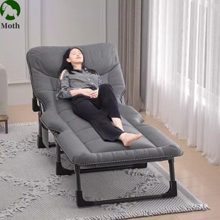 German Folding Bed Office Single Bed Lunch Break Recliner Portable Home Nap Simple Multi-Functional Exhibition