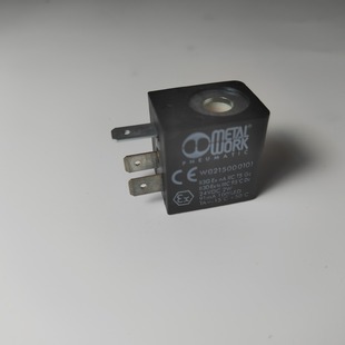 METAL WORK Solenoid Valve Coil + Plug W 0215000101 + Plug