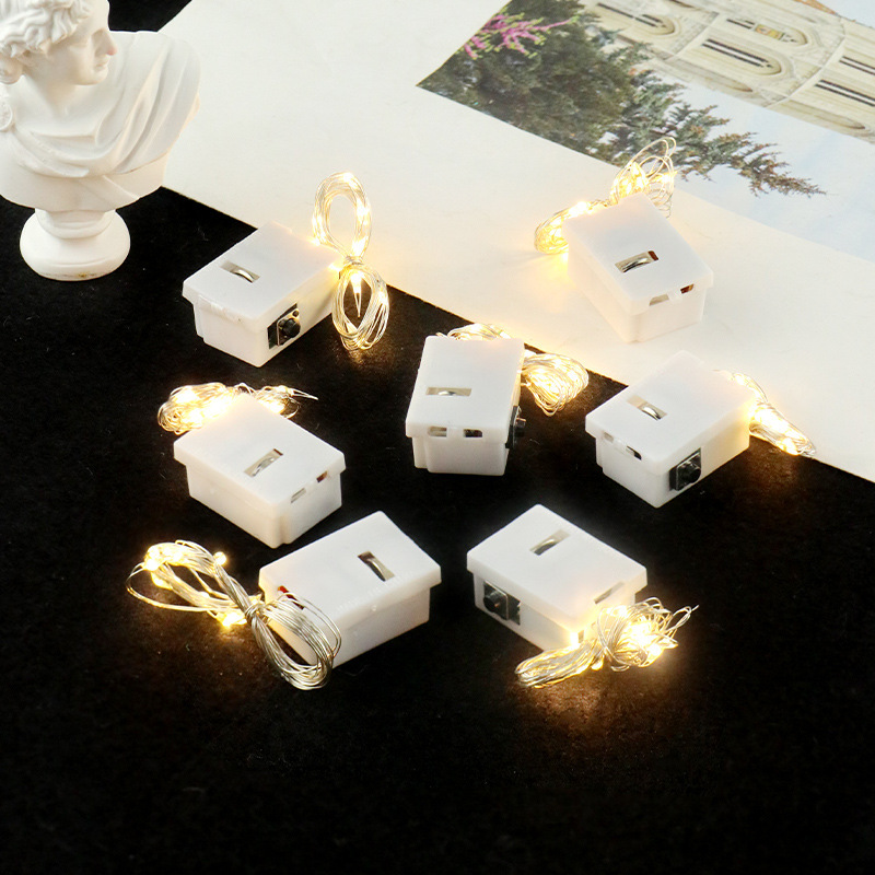 [Led Flashing Light String Wholesale Copper Wire Small Light String Gift Box Light Strip Warm Light Decoration Star Light String Light [Led Flashing Light String Wholesale Copper Wire Small Light String Gift Box Light Strip Warm Light Decoration Star Light String Light