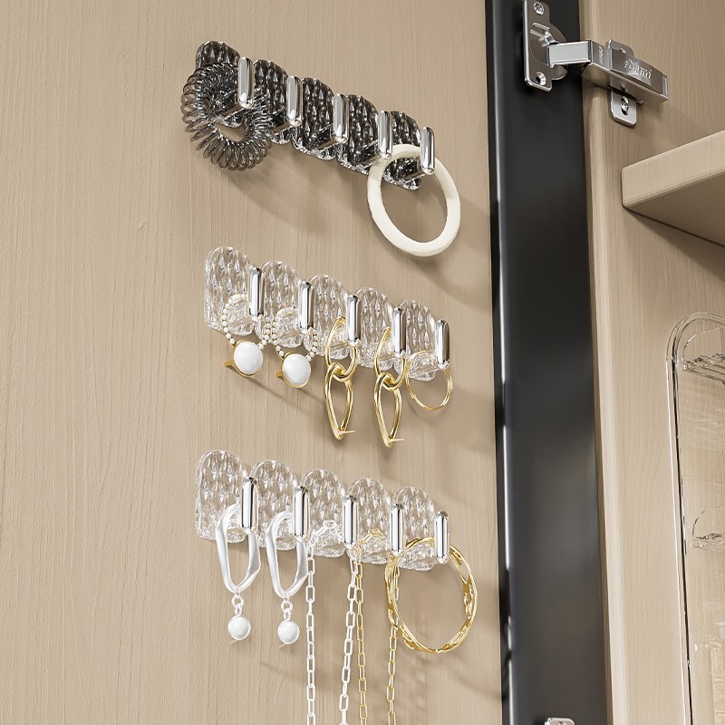 Gancho de ventosa sin perforaciones para baño, pegatina adhesiva fuerte para ropa, gancho para almacenamiento de sombrero, gancho adhesivo para joyería