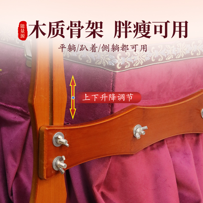 Moxibustion Box Wooden Back Therapy Device with Smoke Filter Du Mai Channel Home Use with 54 Moxa Sticks 3:1 Ratio preparation