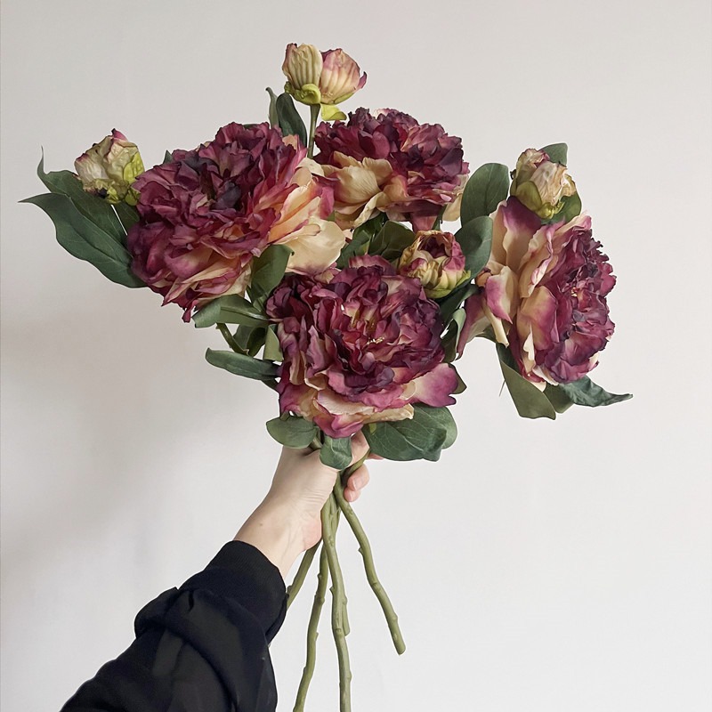 90g Weight Artificial Plant Event & Party Supplies 1 Piece Quantity Birthday, Date, Selfie Occasion Silk Flower Material Flower Pattern Elegant, Romantic Style Elegant Romantic Flower Silk Flower Artificial Flowers 40