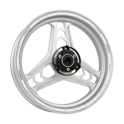 Mantianxing Wheel Hub 12inch Modified Motorcycle wheel hub - gypsophila-wheel-hub-silver-1225j