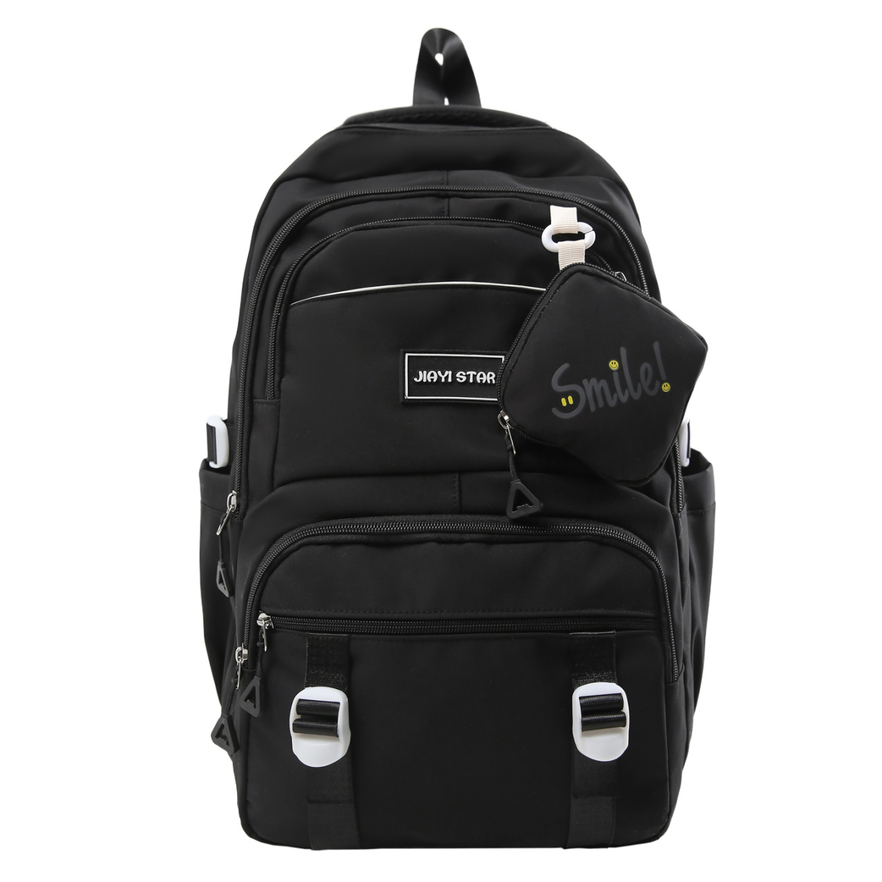 Mochila transfronteriza de alto valor de cara multicapa para reducir la carga, mochila de estudiantes de secundaria, mochila de dos piezas de computadora