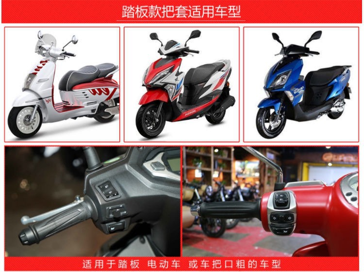 Winter Northeast Large Floral Motorcycle Gloves, Anti-Slip, Cold-Proof, Fleece-Lined, Thickened for Motorbikes and Tricycles