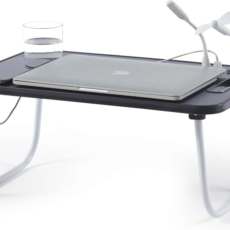 Laptop Bed Table Foldable Folding Folding Table Portable Study Desk Laptop with Cup Holder Laptop Bed Table Foldable Folding Folding Table Portable Study Desk Laptop with Cup Holder
