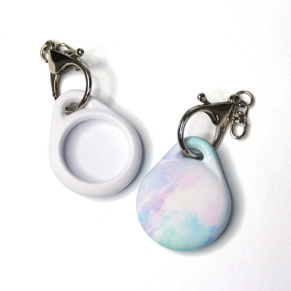 Adecuado para Apple rastreador Airtag Recubrimiento de transferencia térmica de impresión de protección Shell mascota anti-perdido dispositivo protector Shell