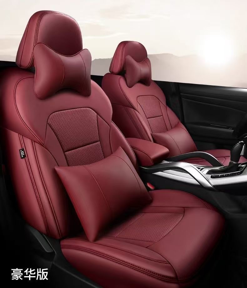 Volkswagen Tharu New Model Lavida Tayron Sagitar Lamando Seat Covers Leather Full Coverage All-Season Universal Car Seat Cushion Covers
