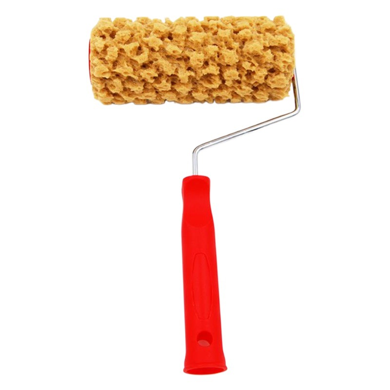 Tres-color nacarado pintura arte imitación algas patrón de rodillo líquido papel pintado pintura textura herramienta de pintura cepillo