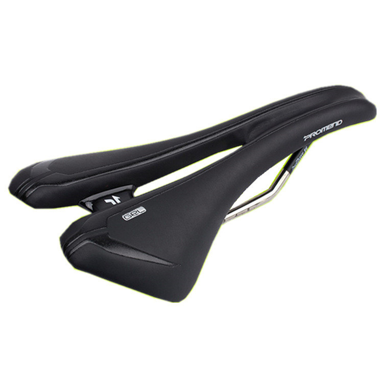 Cojín de la bicicleta PROMEND superficie de cuero de Microfibra hueco silla de montar en bicicleta de montaña cómoda bicicleta de carretera cojín del asiento