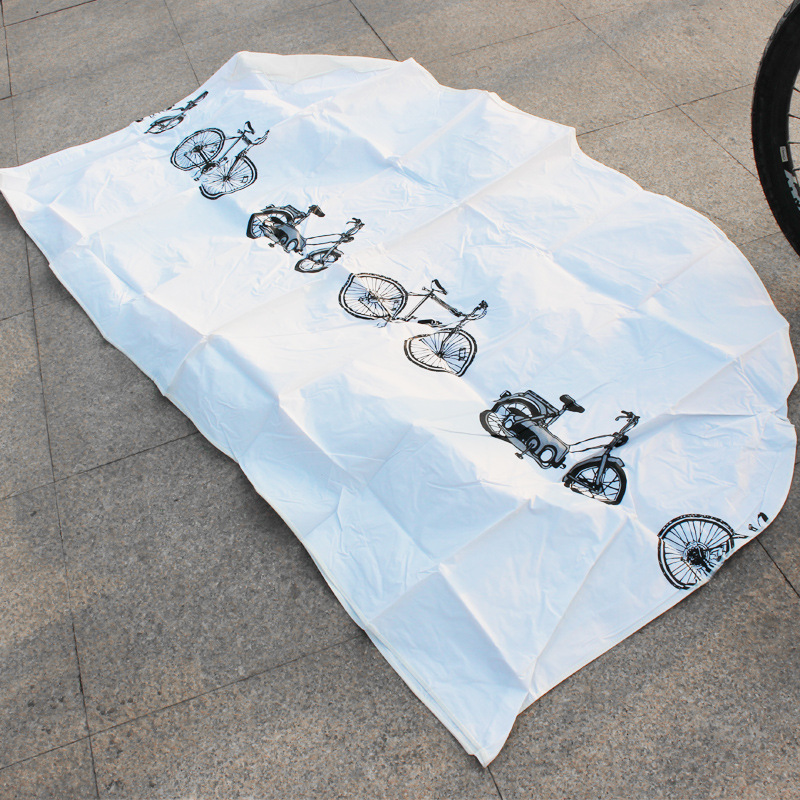 Cubierta de la lluvia de la bicicleta eléctrica de la batería bicicleta de montaña al aire libre cubierta de polvo ropa de la motocicleta cubierta de protección solar cuatro estaciones Universal