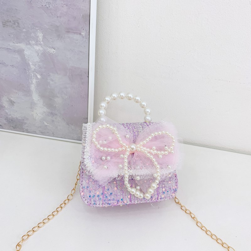 Nuevo tipo de bolso de niña, tendencia de moda para niños, bolso de hombro, pequeña niña encantadora mini bolso de dibujos animados