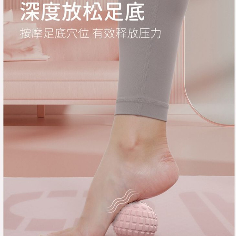 【新規の方限定5元割引】筋膜ボール 足裏マッサージボール ヨガフィットネスボール 子供用 首のリラックス ローリングボール|undefined