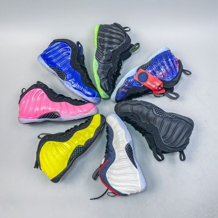 Foamposite e spray bubble help retro basketball shoes