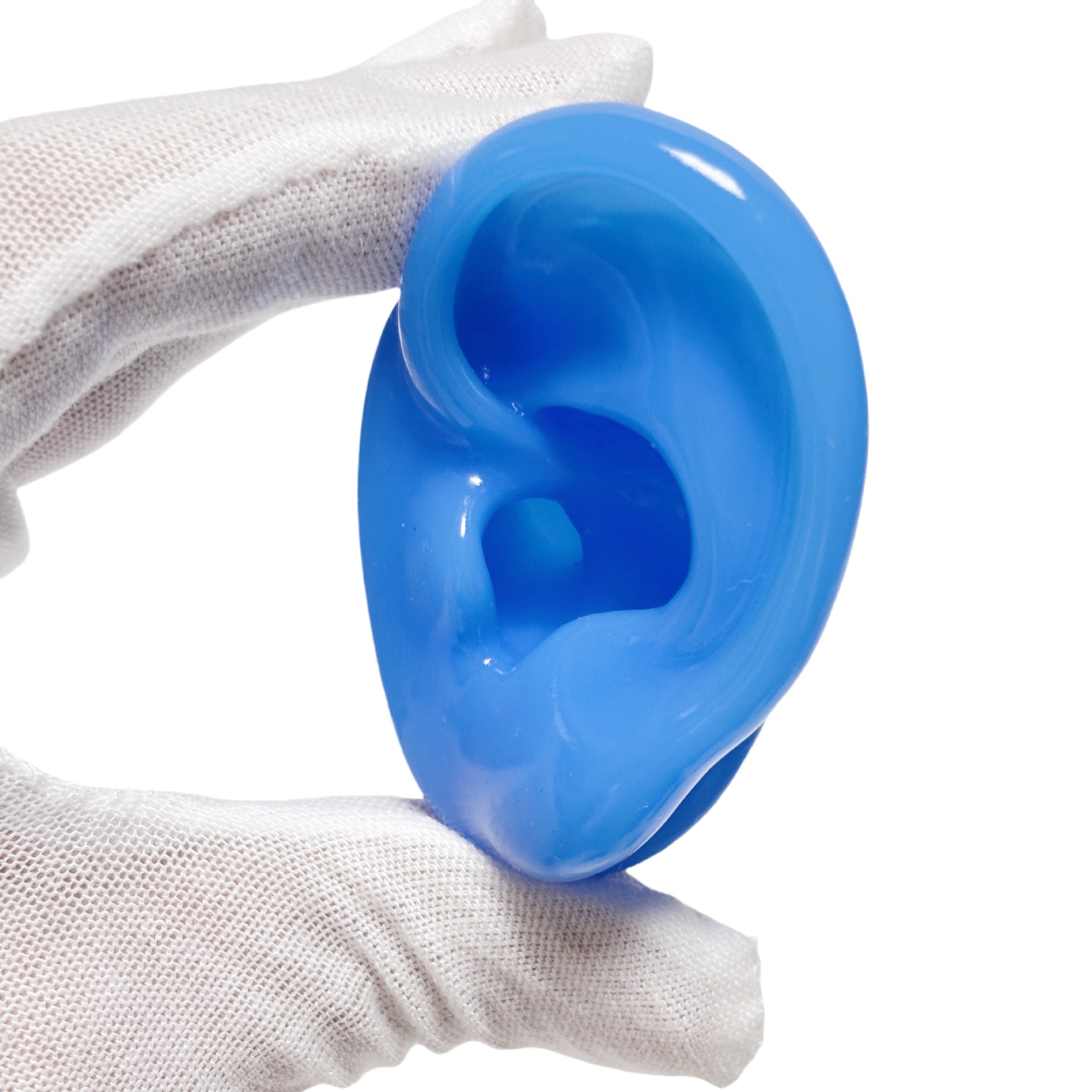 auriculares de silicona modelo de canal auditivo auricular auriculares audífonos auriculares perforación auriculares estante de exhibición joyas pendientes
