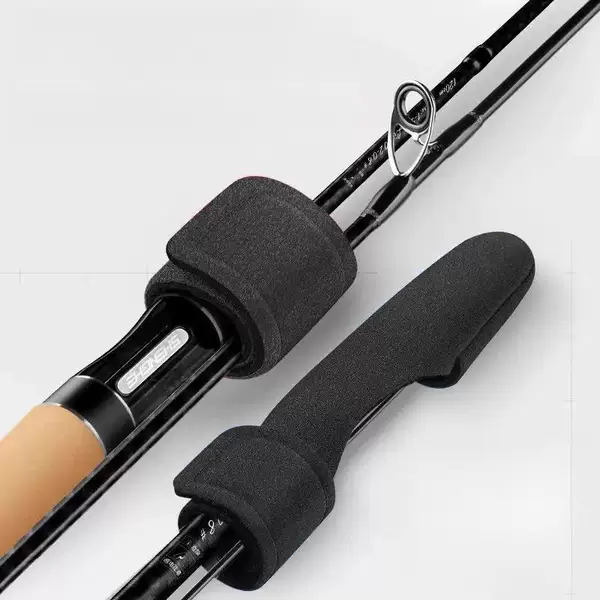 Magic tape rod strap, rod binding strap, lure rod, lure rod binding strap, protective cover, elastic storage rod strap, magic tape