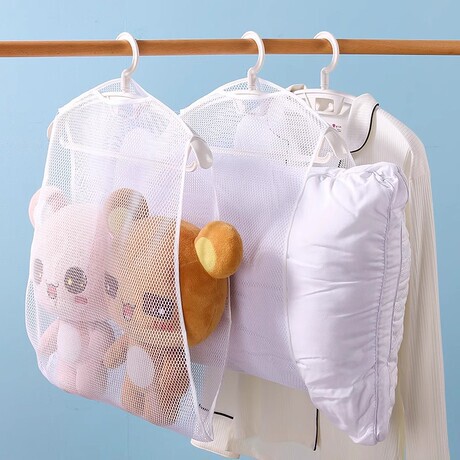 枕の神器ネット袋を干して枕を干します。多機能屋外防風枕を干します。|undefined