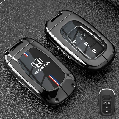 Haoying, Xr-V, Fit, Elysion, Car key bag - vinyl-honda-c-model-4-button-xuanwu-blackone-key-shell