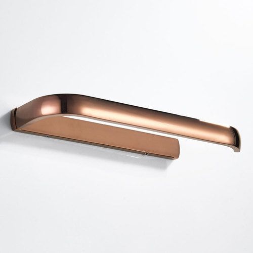 Electroplated rose gold simple brass towel ring towel bar bathroom bathroom hardware pendant wholesale price