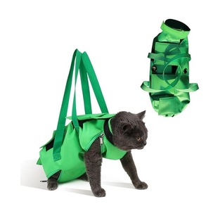 Cat Grooming Bag for Washing, Holding, Nail Clipping, Fixing, Injections, Medication Administration, Anti-Scratch, Anti-Bite Cat Tool