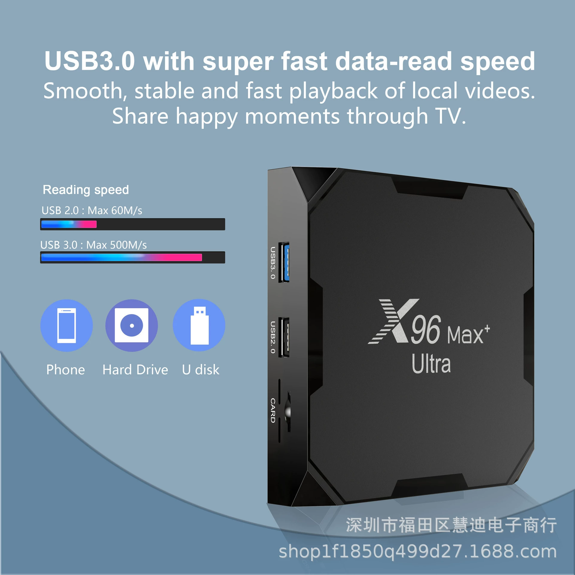 X96MAX+ ультра сетевой ТВ-бокс Android 11, двойной Wi‑Fi, S905X4, 4K популярная модель