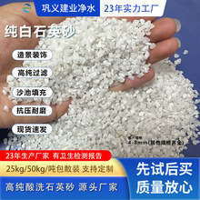 ���ƽ��Iˮ̎��o�s�|��ϴʯӢɰ�w�� 50kgɰ䓹��^�V�ּ�ɰ�쾰