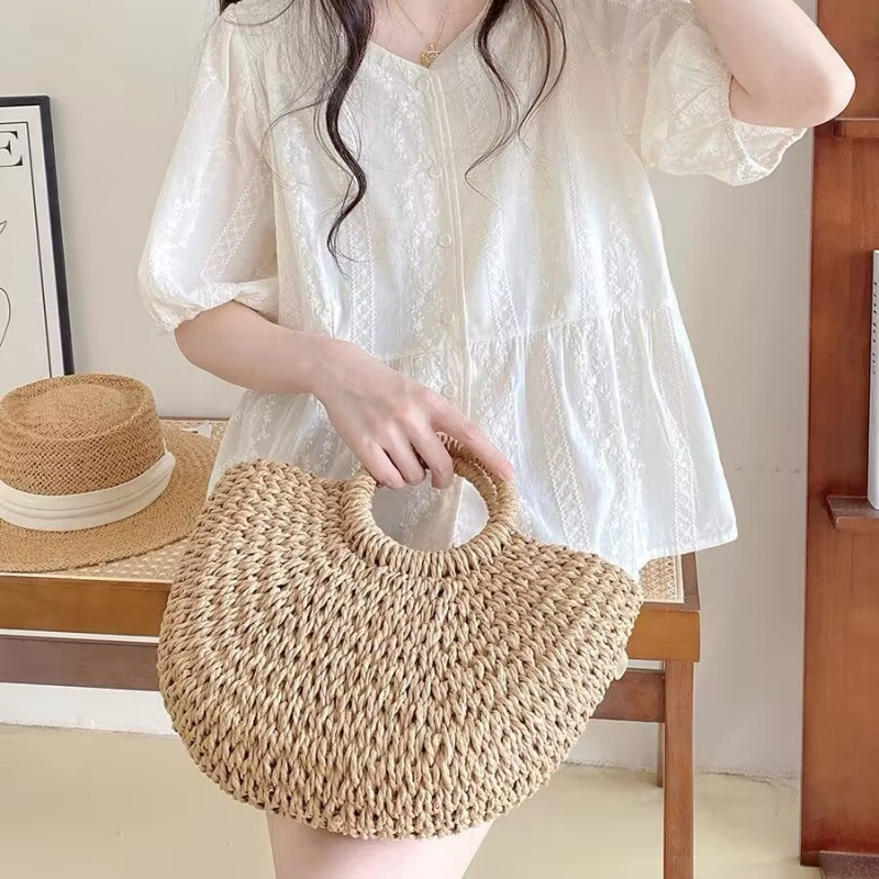 授乳服、サマースーツ、夏ファッション、香港風カジュアルお出かけ、夏ゆったりトップス、ワイドパンツとスカートの2点セット|undefined