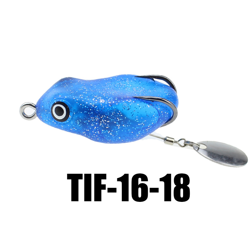 Mini Lei Rana Luya estilo tailandés pescado negro duro negro 45mm 8,5G