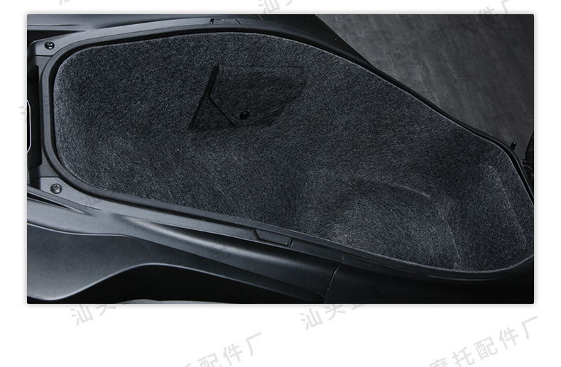 Suitable for Honda Pcx160 Seat Cushion Lining Motorcycle Modification Accessories Flocked Felt 3D Ultra-Thin Seat Cushion