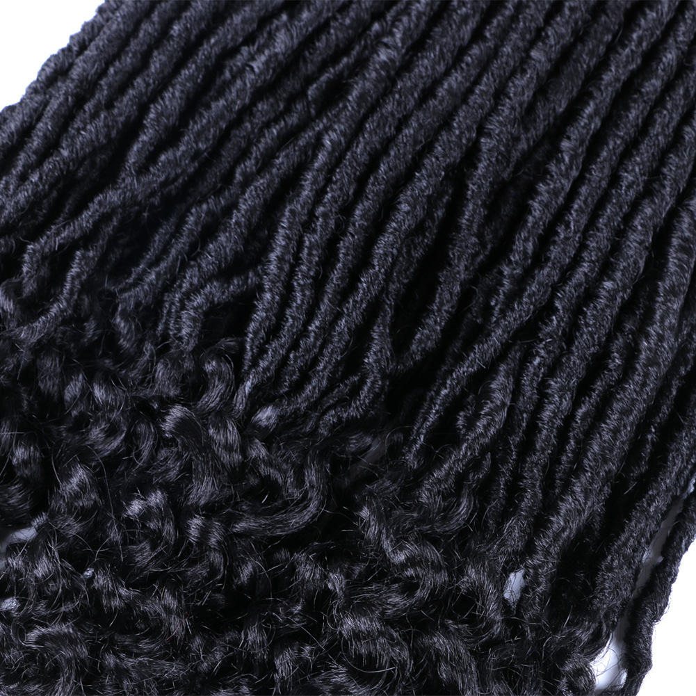 Extension per capelli Treccia senza fibre chimiche Extension per capelli intrecciati all'uncinetto Parrucche Locs Parrucche Trecce per capelli all'uncinetto_voghion.com