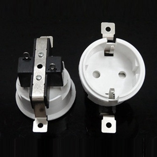 European-style round card socket 16A desktop drawing box/hidden desktop drawing socket with child protection