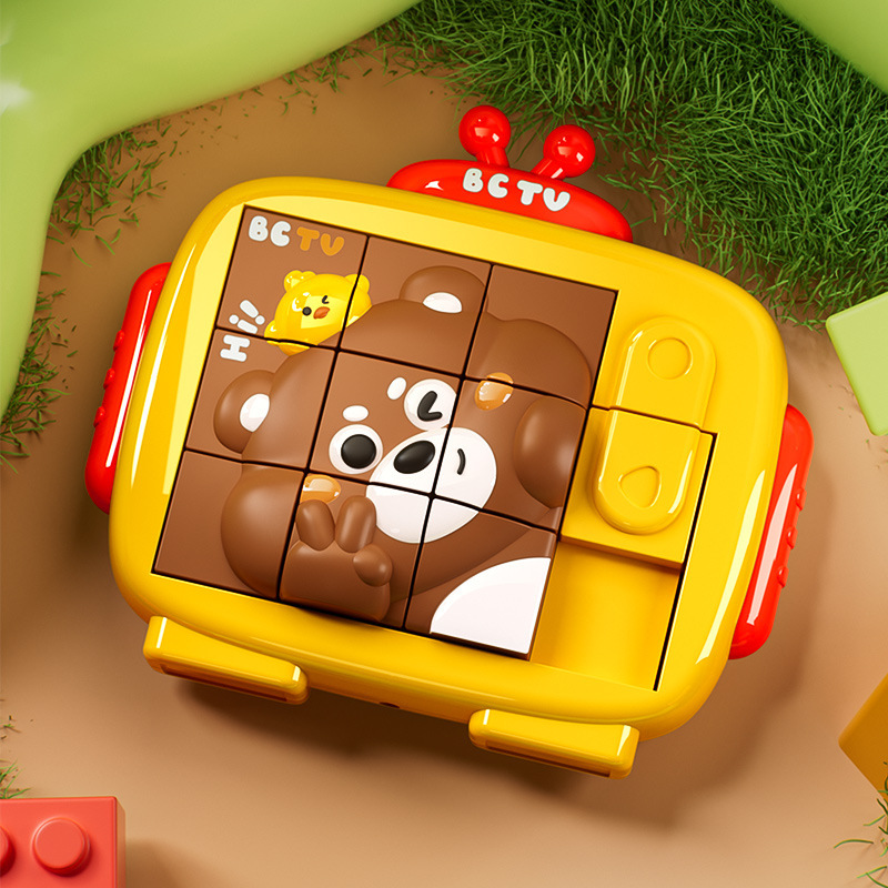 Nuevos productos 3D puzzle de animales Huarongdao puzzle infantil educación temprana puzzle tridimensional laberinto juguete regalo de entrenamiento de pensamiento