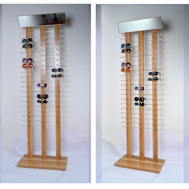 落地式眼镜展示架展示柜太阳镜展架展柜货架墨镜架道具立式架子