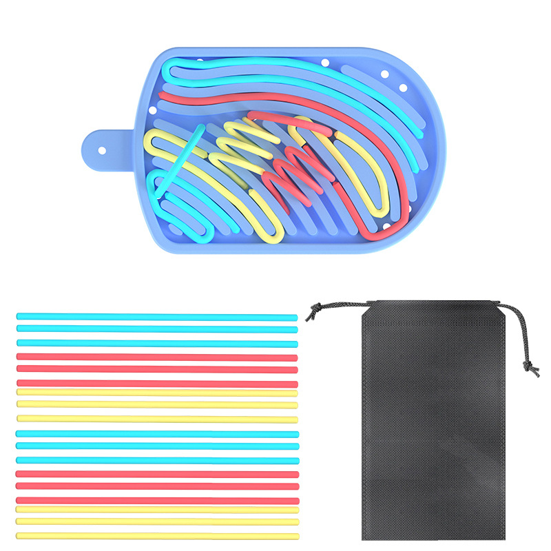 Amazon caliente venta sensorial puzzle forma de helado de silicona de grado alimenticio placa sensorial