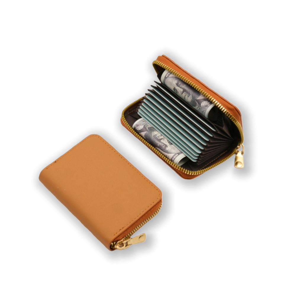 2026新款卡包女式大容量多卡位卡夹小巧男皮夹卡片包卡套零钱包