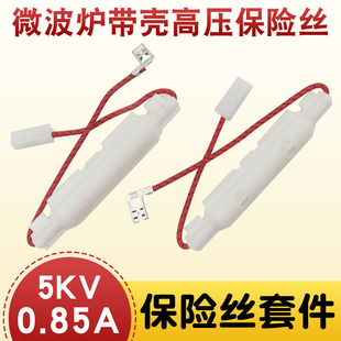 Microwave oven high voltage fuse with wire fuse with shell fuse assembly 5KV replaceable brand new