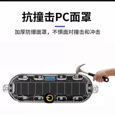 Motorcycle electric tricycle warning: Brake light