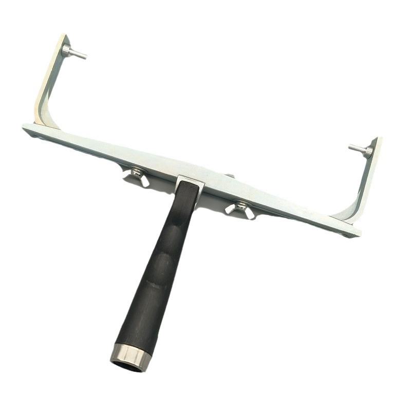 Soporte retráctil de 18 pulgadas con cepillo de rodillo de 18 pulgadas Soporte de rodillo de cepillo retráctil de aluminio