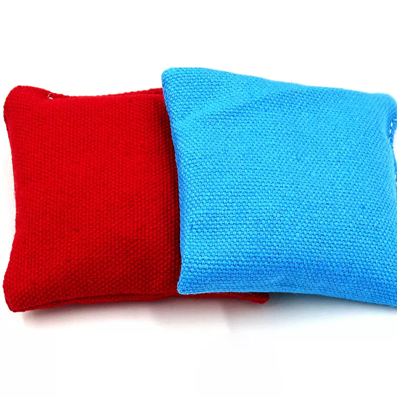 沙包儿童投掷方扁形丟小帆布沙包幼儿园玩具儿童沙包批发健身运动