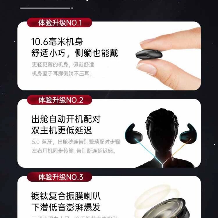 骨伝導 Bluetooth ヘッドセット 2025 新しい真のワイヤレス非インイヤーハイエンド睡眠長時間着用痛みなし超長いバッテリー寿命|undefined