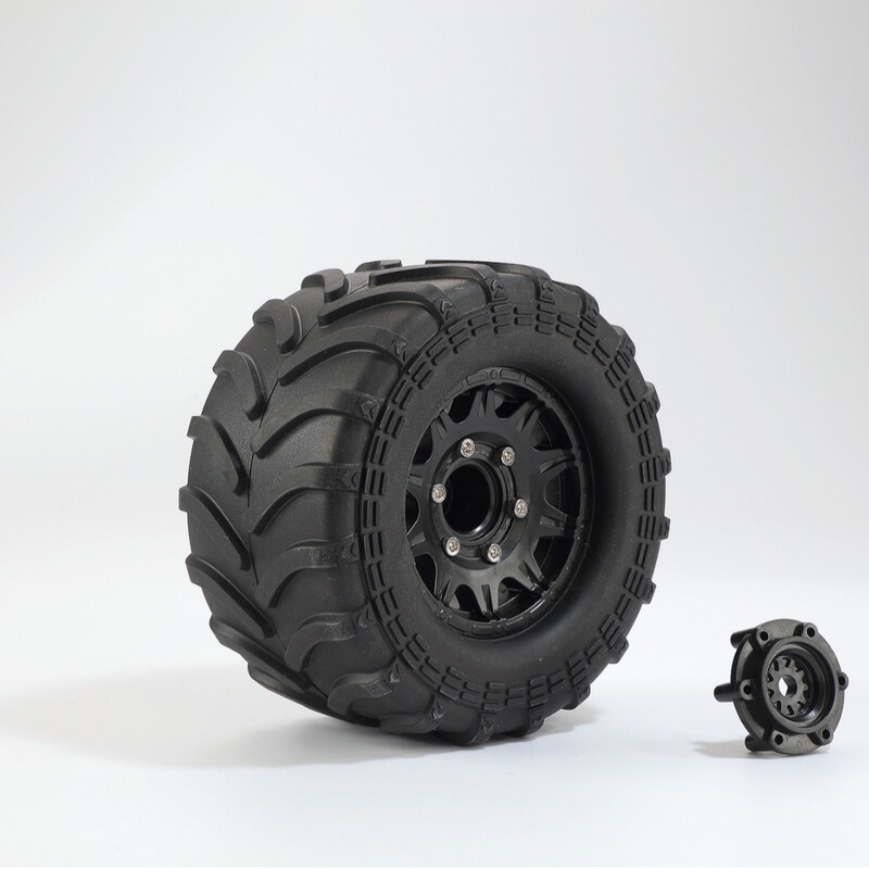 1/10 big foot tire HSP HPI TRAXXAS flying god big foot tire 2.8 inch big foot tire