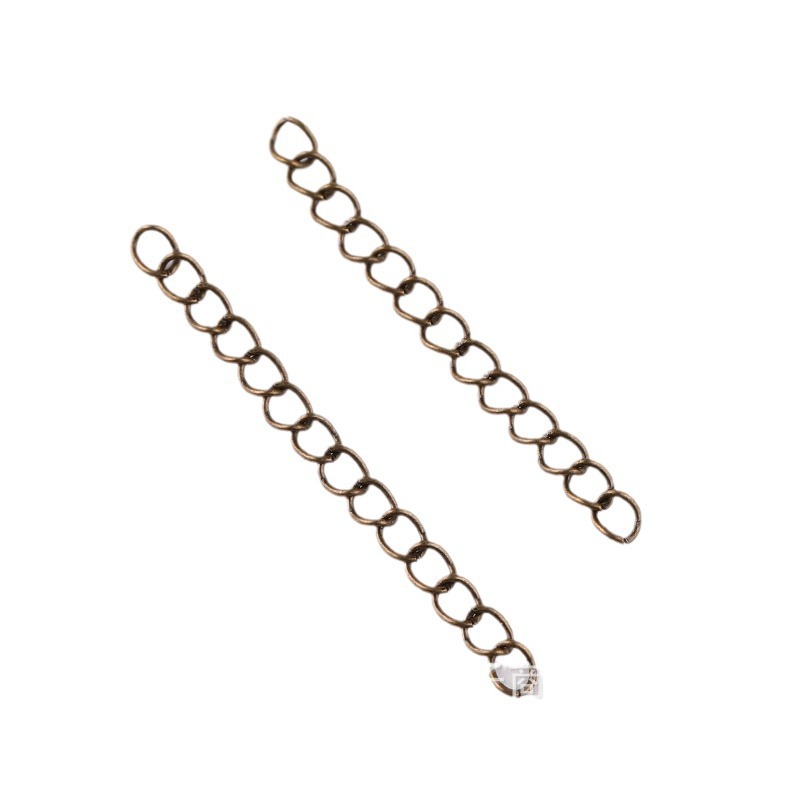 Accesorios de joyería Cadena de material Cadena de cola de 5cm Cadena de ajuste Cadena de extensión Collar Cadena de extensión Cadena de cola de 7cm Cadena de extensión Collar Exalargo