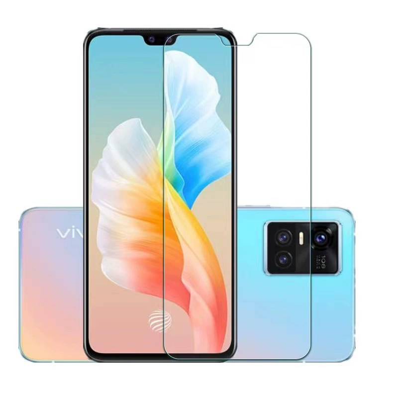 Подходит для vivo Y55S 5G Global/Y53T/Y35M 5G прозрачная белая плёнка с высокой чёткостью, шелкография, антибликовая/антипринающая защита экрана