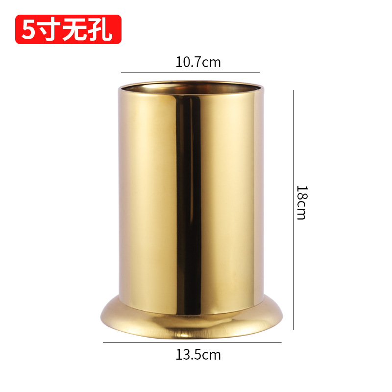 Acero inoxidable palillos titular mayor cocina palillos jaula vajilla jaula palillos titular oro restaurante tijeras clip caja de almacenamiento