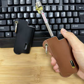 现货户外防风打火机皮套便携点火器腰包日本大号火机收纳套