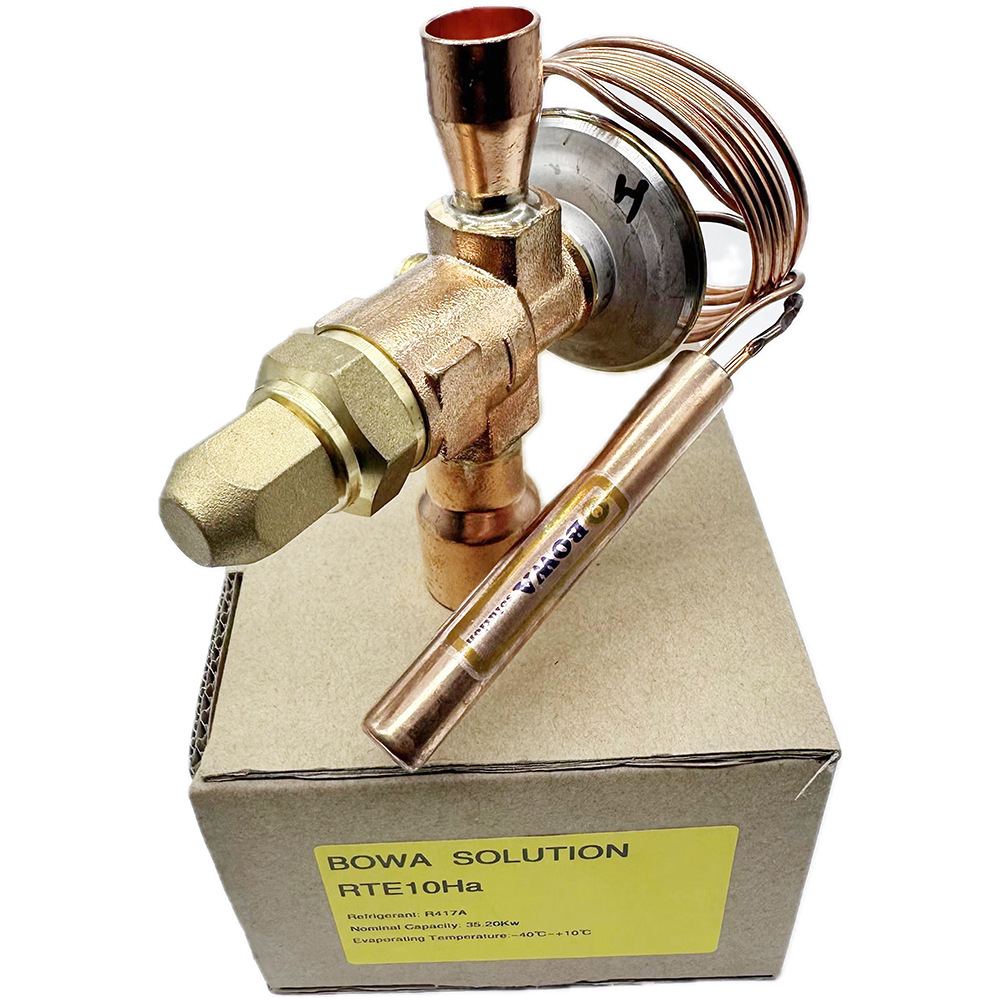 10TR, R22热力膨胀阀无需控制器驱动可独立工作，让售后变得简单