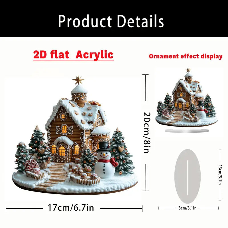 Nuevos productos de comercio electrónico transfronterizo decoración de resina de Santa Claus regalos de Navidad decoraciones de vacaciones escenas
