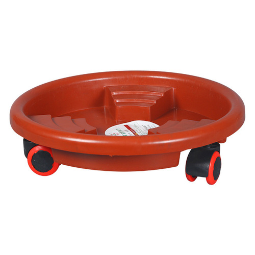 Thickened Mobile Planter Tray Manufacturer Wholesale 360-degree Swivel Planter Base with Rolling Wheels Planter Foot Pads Water Catchment Tray