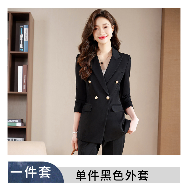 One-piece black suit